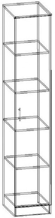 Шкаф Соло Эра, Ясень шимо