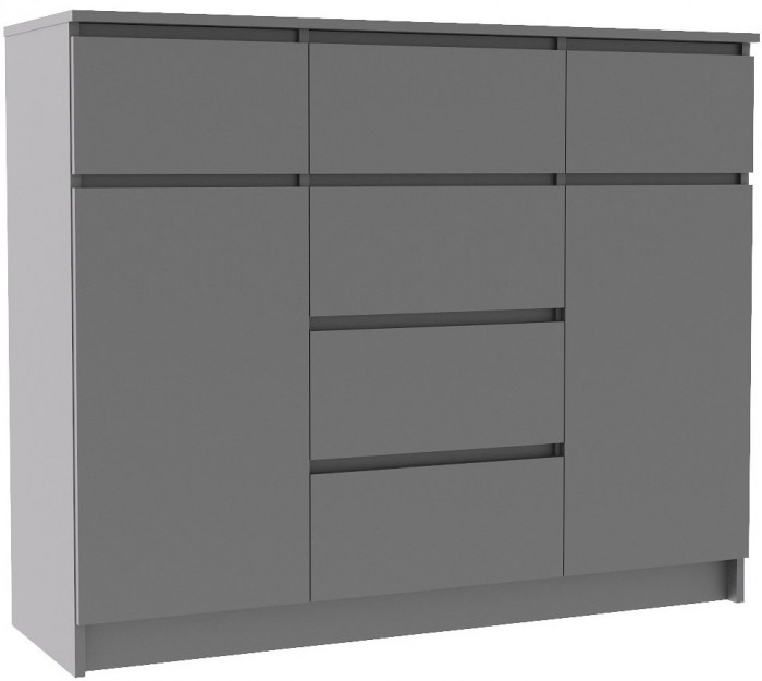 МС Мори Комод МК 1200.4, МП Графит