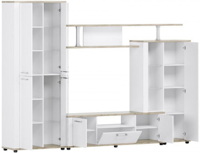 Гостиная Соло-10А (Венге / Дуб сонома)