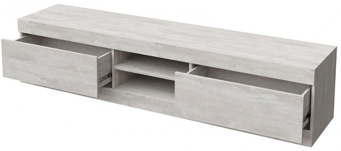 Тумба под ТВ для гостиной "Лондон" - Дуб сонома/Капучино светлый