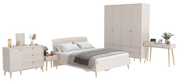 Афина Спальня 38-1600, кашемир серый