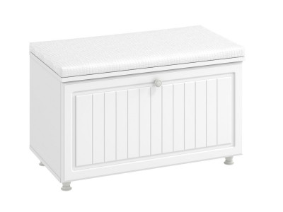 Тумба под обувь (ш.800) Монако МН-22 белое дерево