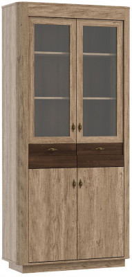 Шкаф-витрина Фантазия 34.05 дуб каньон/дуб кальяри