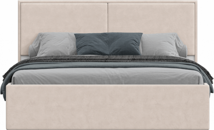 Кровать 120 с ортопед. основанием КР-430-М-12, Микровелюр Zeekr-3