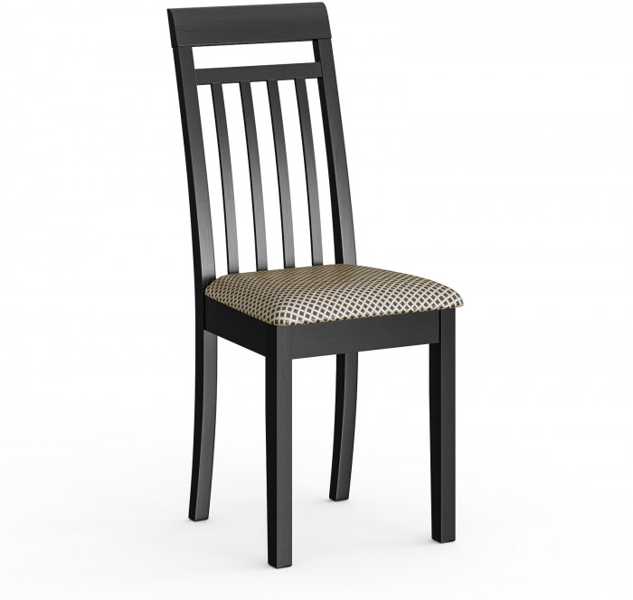 Стул Мебель--24 разборный Гольф-11, цвет венге, обивка ткань руми 812/8, ШхГхВ 40х40х100 см., от пола до верха сиденья 47 см.