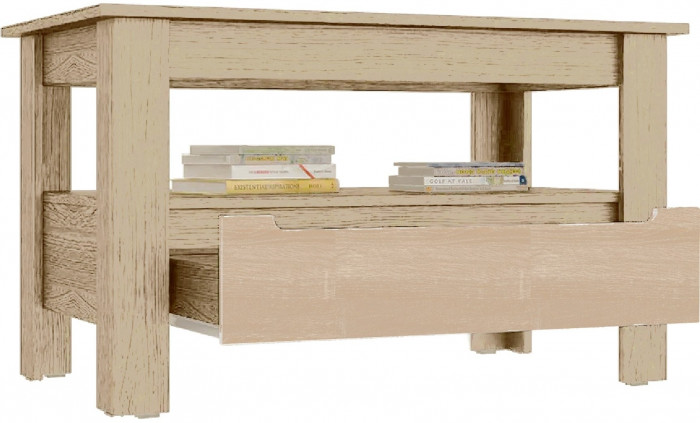 Стол журнальный МДФ (Дуб Сонома)