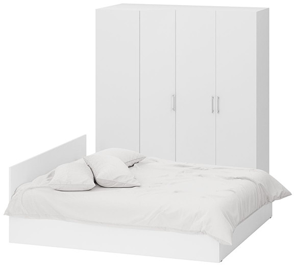 Спальня Стандарт 2-1800, белый