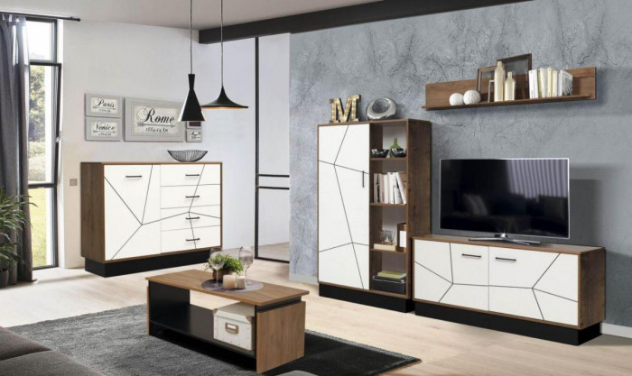 Модульная гостиная Гамма 2 Таксония/Белый