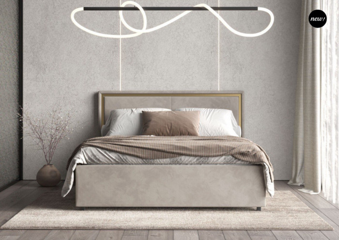 Кровать 140 с ортопед. основанием КР-431-М-14, Микровелюр Zeekr-47