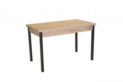 Стол обеденный Бродвей Дуб веллингтон / черный