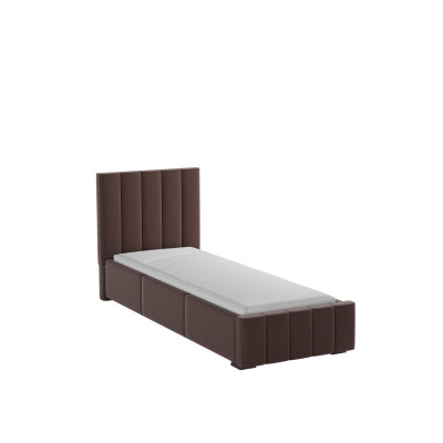 Нега Кровать интерьерная 900 коричневый, ортопед