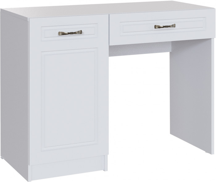 Стол косметический Апполия, Белый/Белый дуб