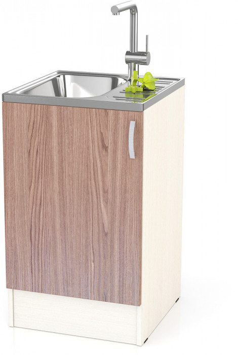 Кухня Мери ШНМ500 Стол под мойку 50 см., дуб/ясень шимо тёмный