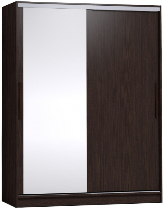 Шкаф-купе с зеркалом Strike 1600 Венге