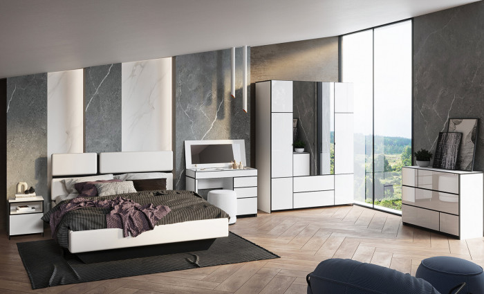 Шкаф для одежды с ящиками Палермо 02