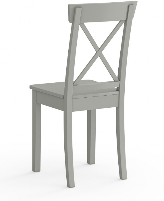 Стул Мебель--24 разборный Гольф-14, цвет серый, деревянное сиденье серое, ШхГхВ 41х42х95 см., от пола до верха сиденья 47 см.