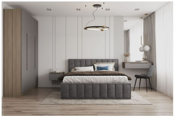 Кровать Лана 180, Зеленый софт