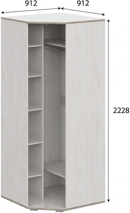 Александрия ШК-210 Шкаф Серия 3