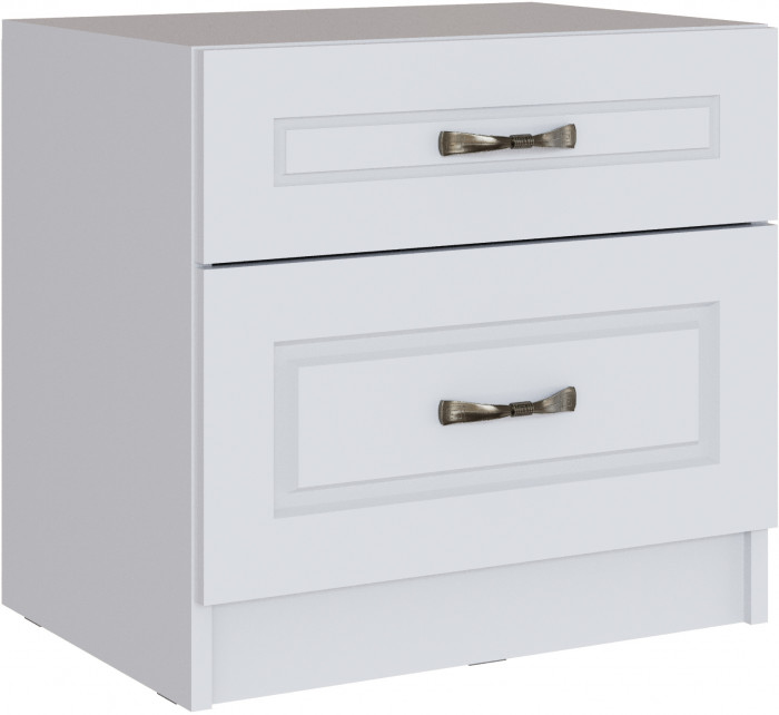 Модульная спальня Апполия, набор 1, Белый/Белый дуб