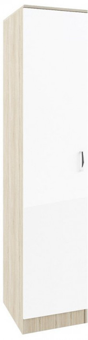 Модульная гостиная Софи, композиция 3, Белый глянец/Дуб Сонома