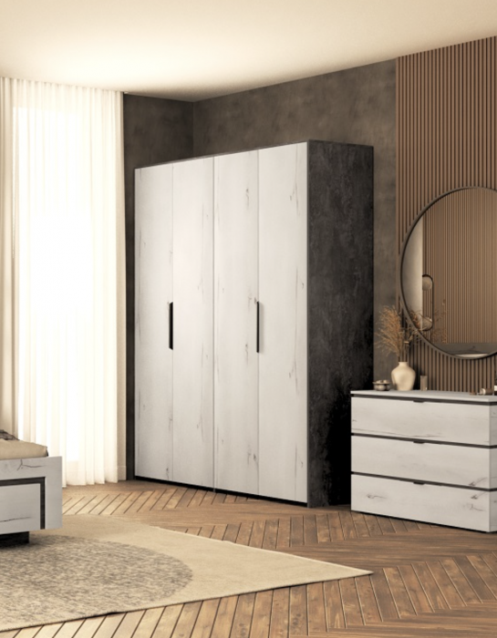 Шкаф для одежды 4-х дверный 