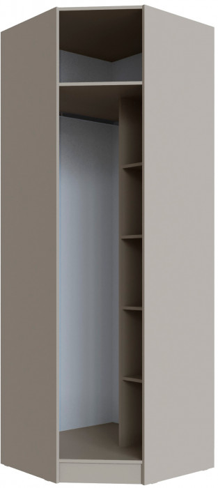 Шкаф угловой Мадрид угол скос, Кашемир