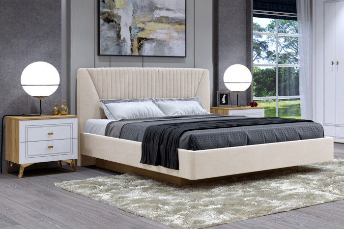 Кровать-11М с подъемным основанием 1600 Вега Сапфир