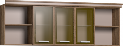 Шкаф навесной Nature 81, дуб табачный