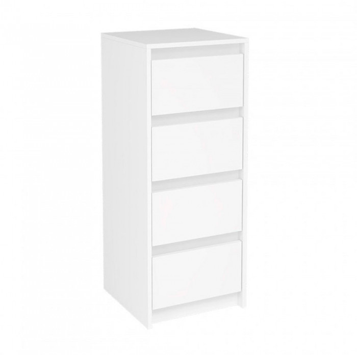 мс Айден КМ06-400 белый ЛДСП/белый ЛДСП