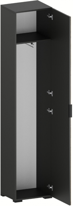Нао Шкаф-пенал ШК-4016 со штангой, Графит
