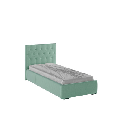 Октавия Кровать интерьерная 900 мятный ромб, ортопед