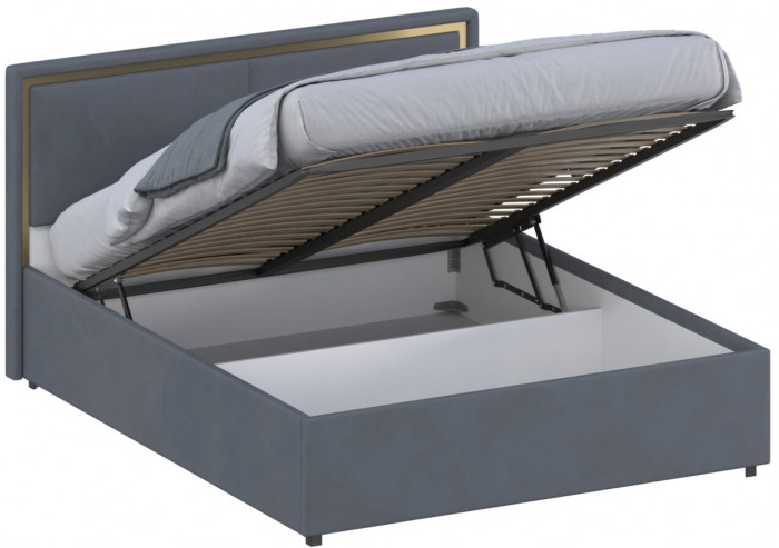 Кровать 120 с подъемным механизмом КРП-431-М-12, Микровелюр Zeekr-87