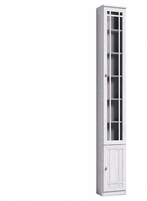 Шкаф книжный Шерлоск 35 правый, ясень светлый