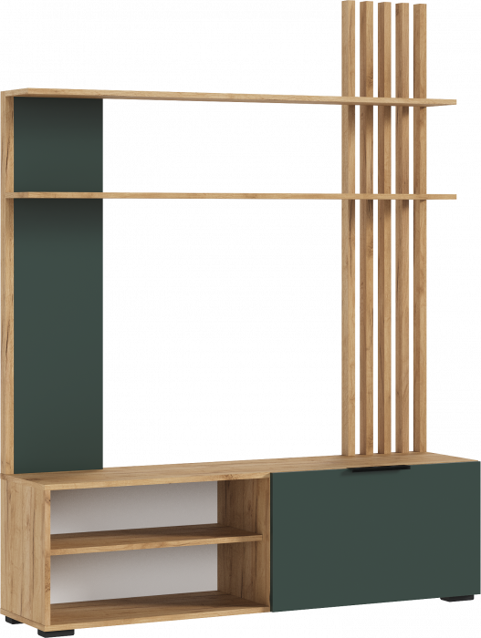 Гостиная Роджина, Дуб крафт/Изумрудный