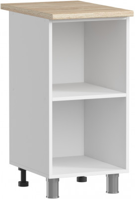 МК Аленушка Н 400 Лаванда Сталь, скоба черный (без столешницы)