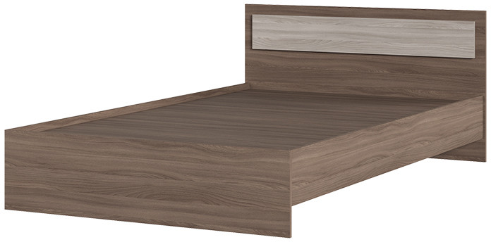 ГАРМОНИЯ КР 609 кровать (1,252х0,7х2,032) шимо темный/шимо светлый