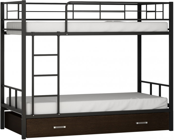 Двухъярусная кровать Севилья 2Я (Коричневый, Дуб молочный)