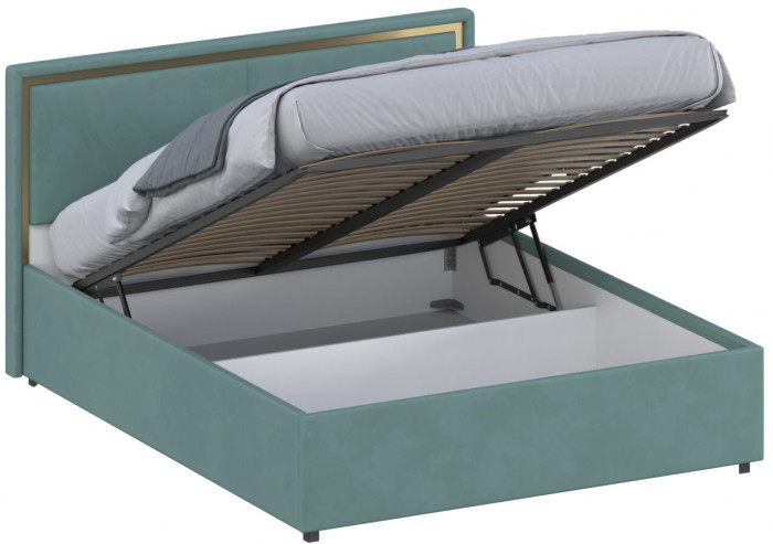 Кровать 120 с подъемным механизмом КРП-431-М-12, Микровелюр Zeekr-72