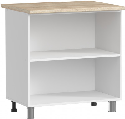 МК Аленушка Н 800 Лаванда Сталь, скоба черный (без столешницы)