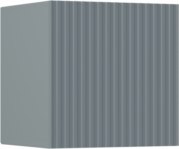 Оливия Шкаф навесной малый (Графит, Графит Софт)