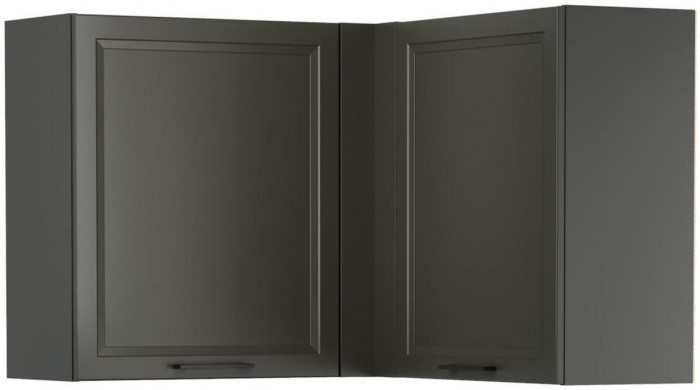 Римини полка угловая Диамант серый