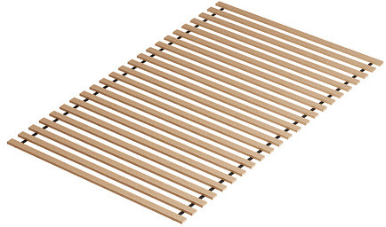 Кровать с реечным настилом Сакура ЛИТ 140х200, дуб сонома