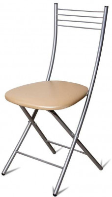 Стул Хлоя Складной Серебро/ С-101