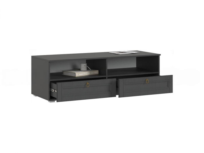 Престиж-1 Тумба ТВ графит/графит структурный