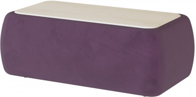 Стол журнальный Дизи винный/мдф клен кремовый