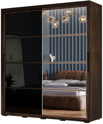 Шкаф-купе &quot;Крафт-6&quot; (1962х2176х591) венге