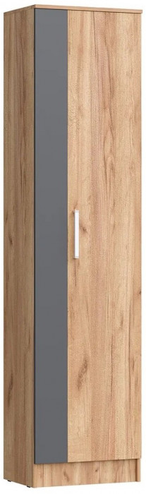 Мартина Шкаф платяной (Дуб Сонома / белый)