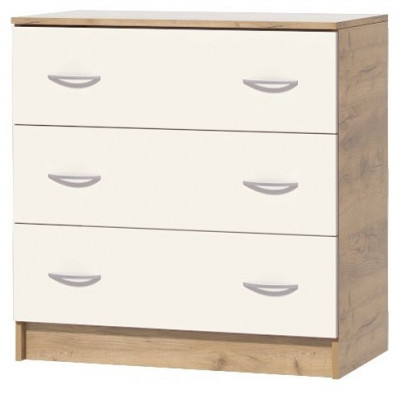 Кэт-7 Комод (Крафт золотой / Миндаль)