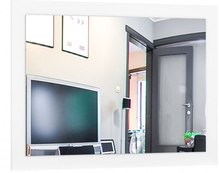 Муссон 13.198 Шкаф + 13.349 Стеллаж + 13.97 Комод + Зеркало СВК, цвет белый/дуб эндгрейн элегантный, ШхГхВ 204,6х52,3х229,8 см., НЕ универс. сб.