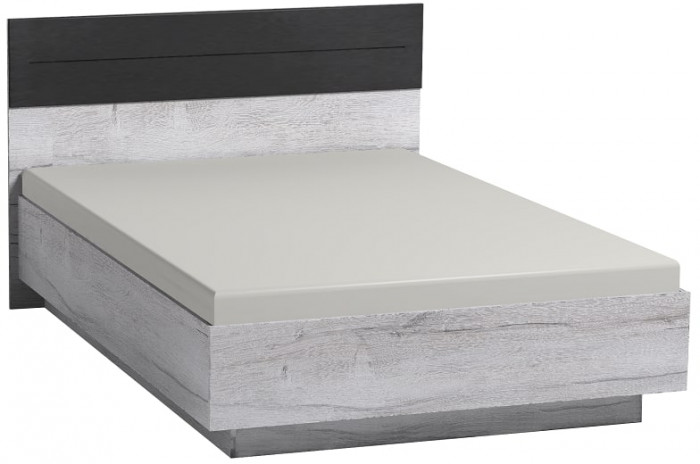 Кровать с подъемным механизмом Neo 308 Люкс 140х200, дуб шавиниган